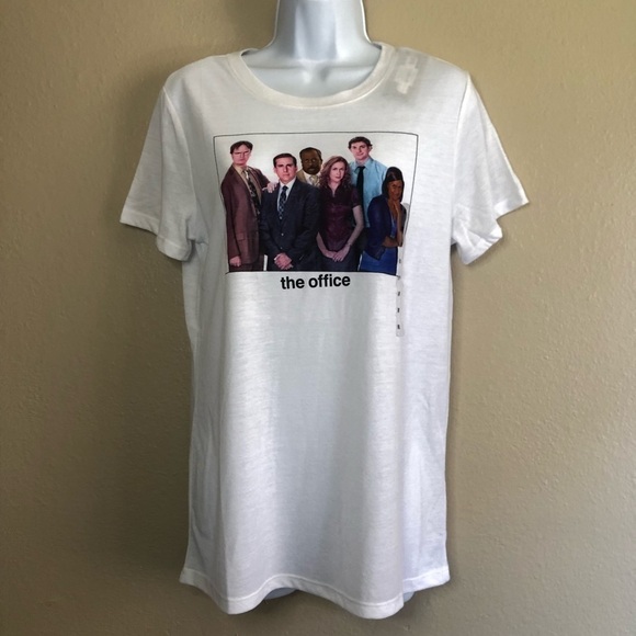 The Office Women's Short Sleeve Graphic T-Shirt White Size Medium - Picture 1 of 11